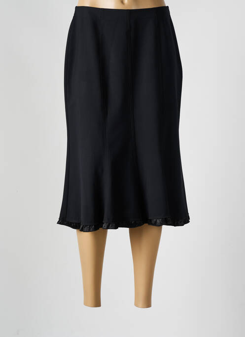 Jupe mi-longue noir ROSA ROSAM pour femme