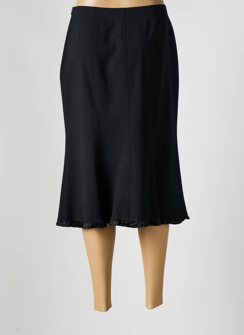 Jupe mi-longue noir ROSA ROSAM pour femme