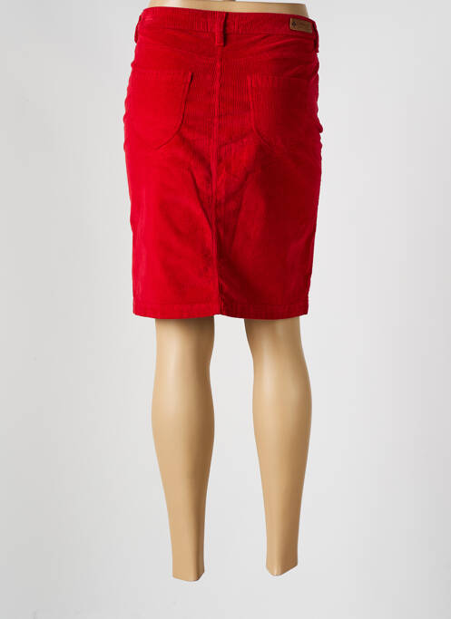 Jupe mi-longue rouge IMPAQT pour femme