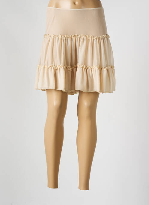 Jupon /Fond de robe beige VERTIGO pour femme