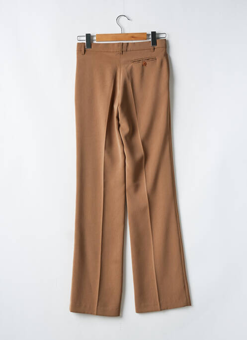 Pantalon droit marron VERTIGO pour femme