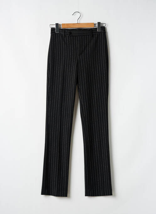 Pantalon droit noir VERTIGO pour femme