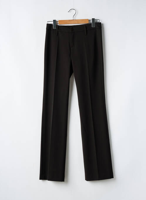 Pantalon droit noir VERTIGO pour femme