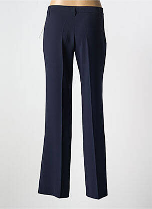 Pantalon droit tissage crêpe taille normale noir VERTIGO femme