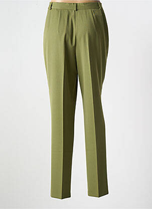 Pantalon droit taille à pinces taille normale vert ROSA ROSAM femme