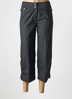 Pantacourt taille normale taille normale gris 3322 femme