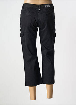 Pantacourt tissage popeline taille normale noir LA FEE MARABOUTEE femme