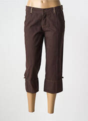 Pantacourt marron SALT & PEPPER pour femme seconde vue