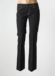 Pantalon droit noir VERTIGO pour femme seconde vue