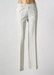 Pantalon flare beige VERTIGO pour femme seconde vue