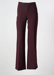 Pantalon flare rouge VERTIGO pour femme seconde vue