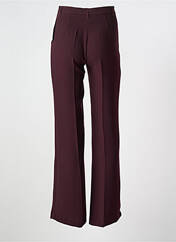 Pantalon flare rouge VERTIGO pour femme seconde vue