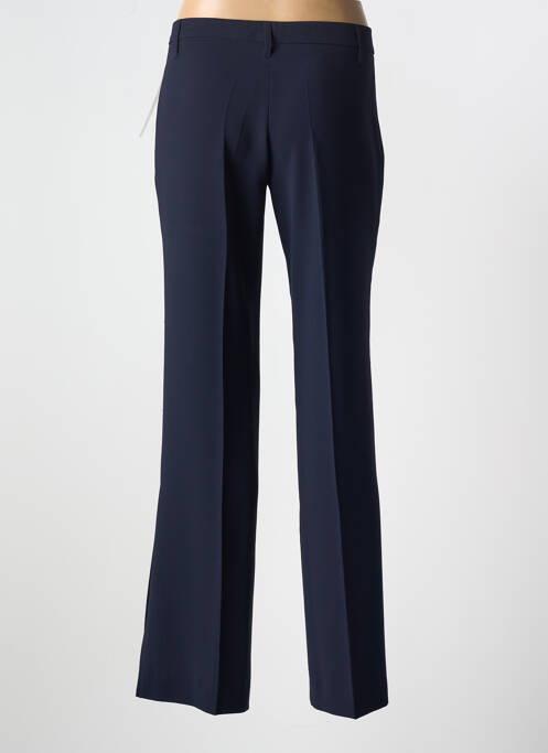Pantalon droit tissage crêpe taille normale noir VERTIGO femme