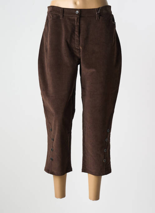 Pantacourt marron ROSA ROSAM pour femme