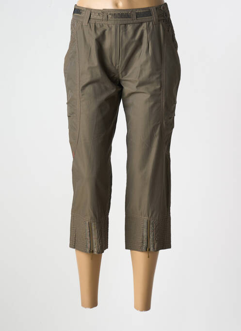 Pantacourt vert POUSSIERE D'ETOLE pour femme