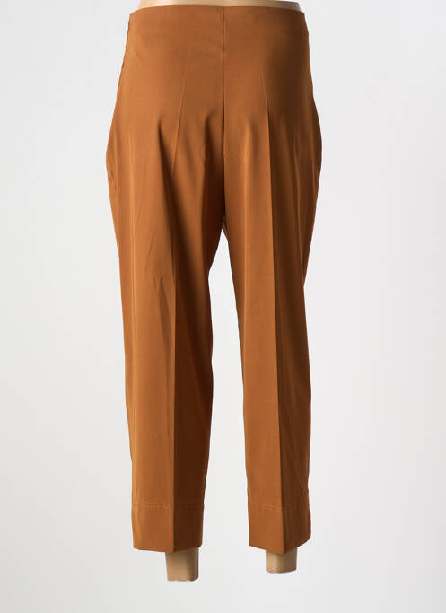Pantalon 7/8 marron LAUREN VIDAL pour femme