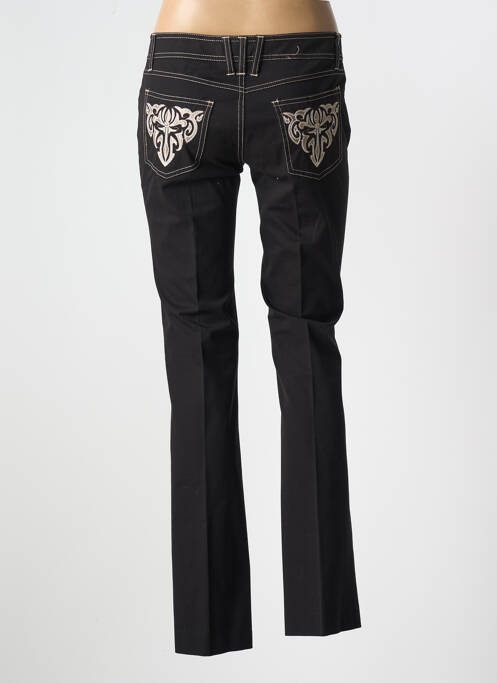 Pantalon droit noir VERTIGO pour femme