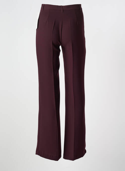Pantalon flare rouge VERTIGO pour femme