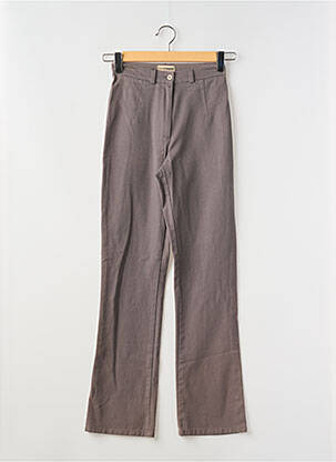 Jeans bootcut taille haute taille haute gris ROSA ROSAM femme