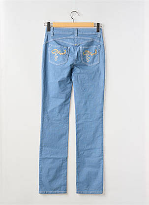 Jeans coupe slim stretch taille normale bleu ELISA CAVALETTI femme