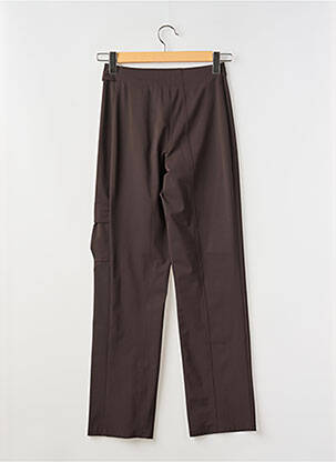 Pantalon cargo coupe droite taille haute marron ROSA ROSAM femme