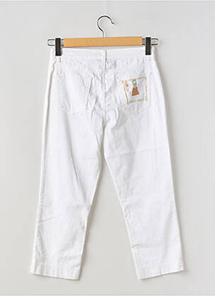 Jeans coupe slim taille normale taille normale blanc ELISA CAVALETTI femme