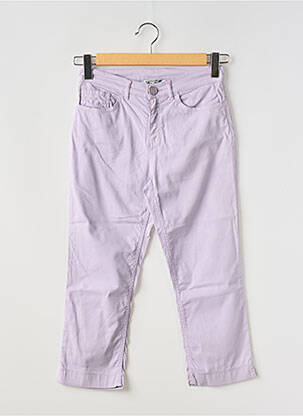 Jeans coupe slim taille normale taille normale violet ELISA CAVALETTI femme