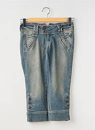 Pantacourt taille basse taille basse bleu PEPE JEANS femme
