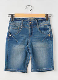 Bermuda slim taille normale bleu CREAM femme