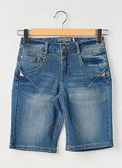 Bermuda bleu CREAM pour femme seconde vue