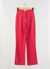 Jeans bootcut rouge ROSA ROSAM pour femme seconde vue