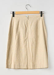 Jupe mi-longue beige COCO MENTHE pour femme seconde vue