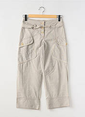 Pantacourt beige BANDE ORIGINALE pour femme seconde vue