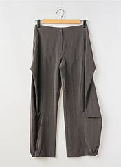 Pantalon 7/8 gris LAUREN VIDAL pour femme seconde vue
