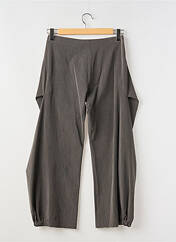 Pantalon 7/8 gris LAUREN VIDAL pour femme seconde vue