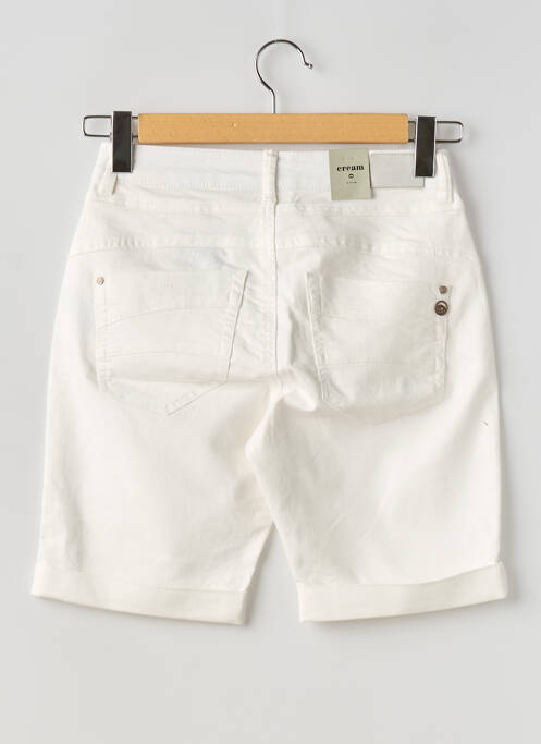 Bermuda blanc CREAM pour femme