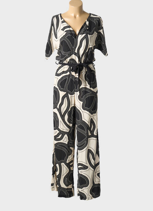 Combi-pantalon noir LA FEE MARABOUTEE pour femme