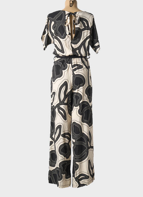 Combi-pantalon noir LA FEE MARABOUTEE pour femme