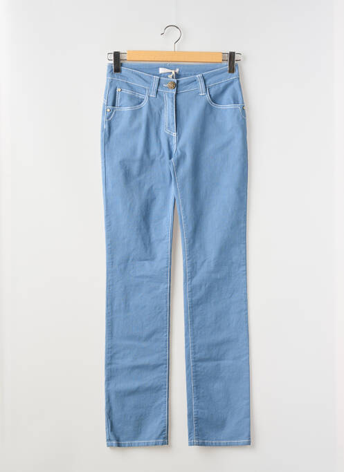 Jeans coupe slim bleu ELISA CAVALETTI pour femme