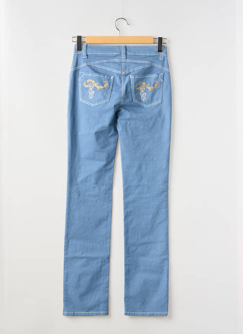 Jeans coupe slim bleu ELISA CAVALETTI pour femme