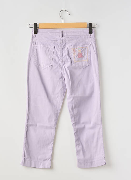 Jeans coupe slim violet ELISA CAVALETTI pour femme