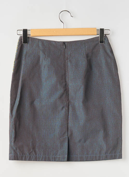 Jupe courte bleu KURAH KURAH pour femme