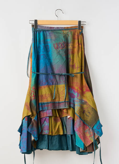 Jupe longue bleu BAI AMOUR pour femme