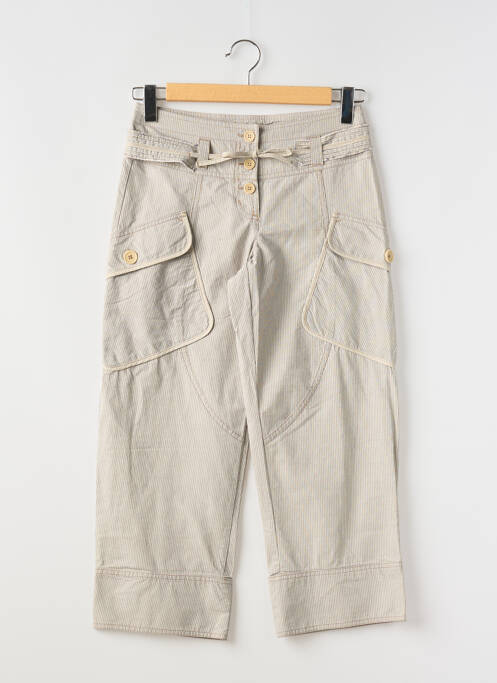 Pantacourt beige BANDE ORIGINALE pour femme