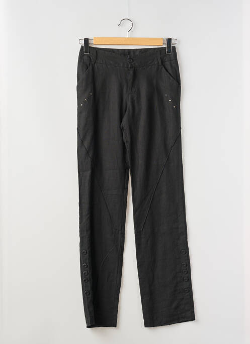 Pantalon droit noir SALT & PEPPER pour femme