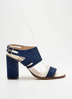 Sandales/nu pieds talon bottier talon de 7 à 9cm bleu PARALLELE femme
