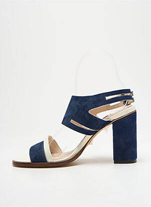 Sandales/nu pieds talon bottier talon de 7 à 9cm bleu PARALLELE femme