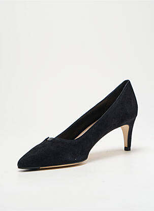 Escarpins nubuck talon de 4 à 6cm noir PARALLELE femme