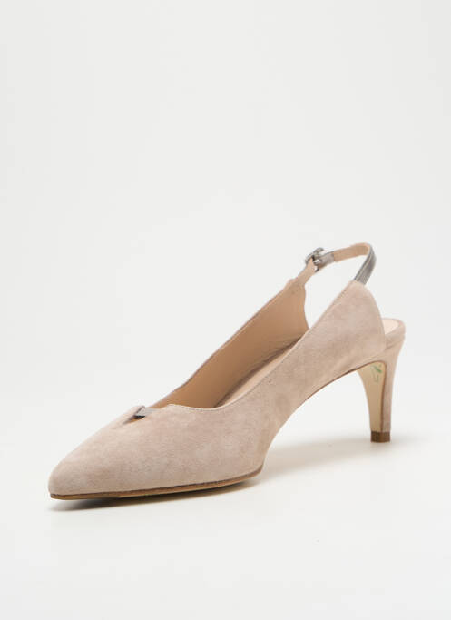 Escarpins beige PARALLELE pour femme