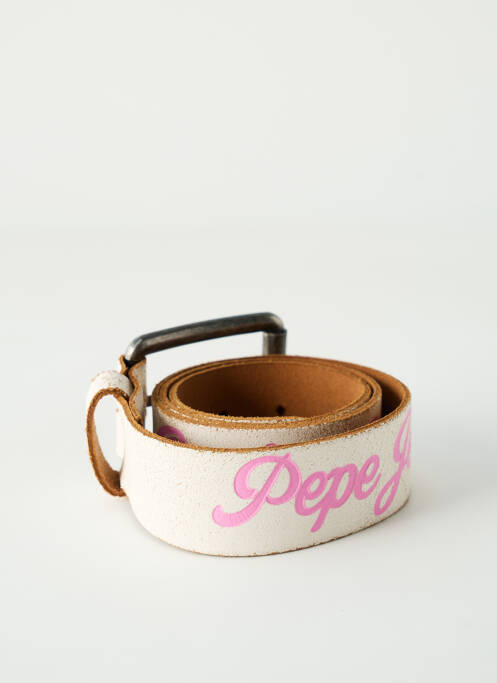 Ceinture blanc PEPE JEANS pour femme